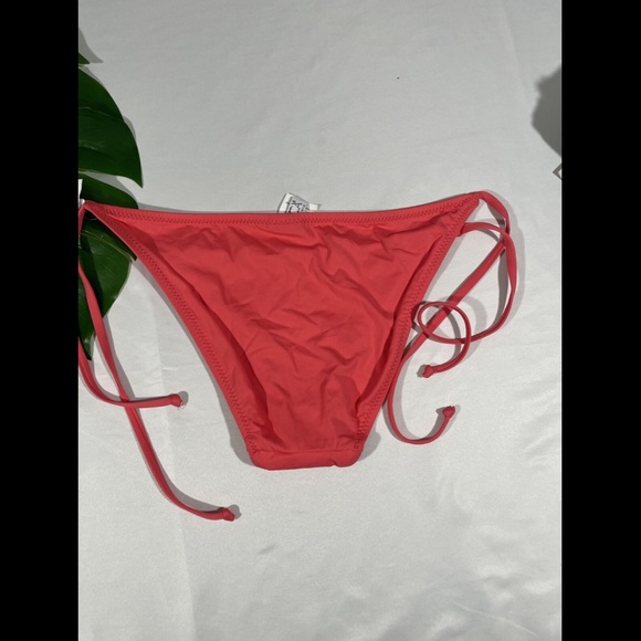 NWD Becca‎ Color Code Side Tie Bikini Bottoms in Coral [SZ Medium ] - Picture 6 of 12